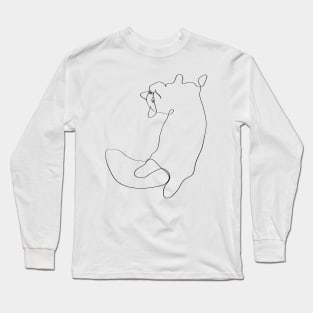 Continuous cat Long Sleeve T-Shirt
